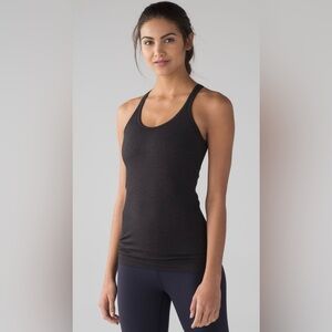 Lululemon ebb to street tank black size 4